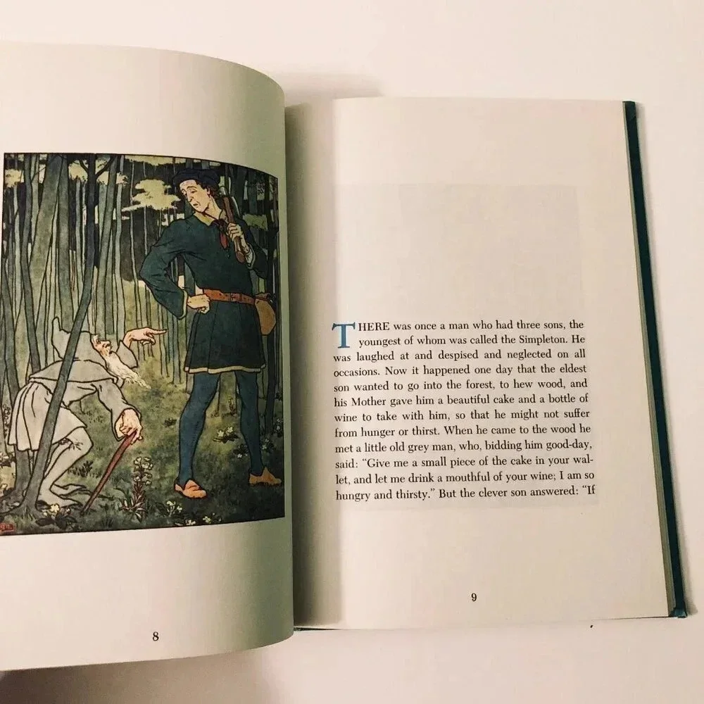 Vtg Double Book The  Pie and The Patty Pan and The Golden Goose and Other - Picture 15 of 16